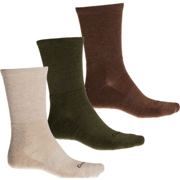 Clarks Men’s Half Cushion‎ Air Channel Arch Support Socks - 3-Pack, Crew Size L - Picture 1 of 7